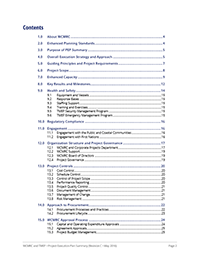 WCMRC Project Execution Plan