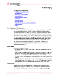 Seaspan Marine Operations Manual